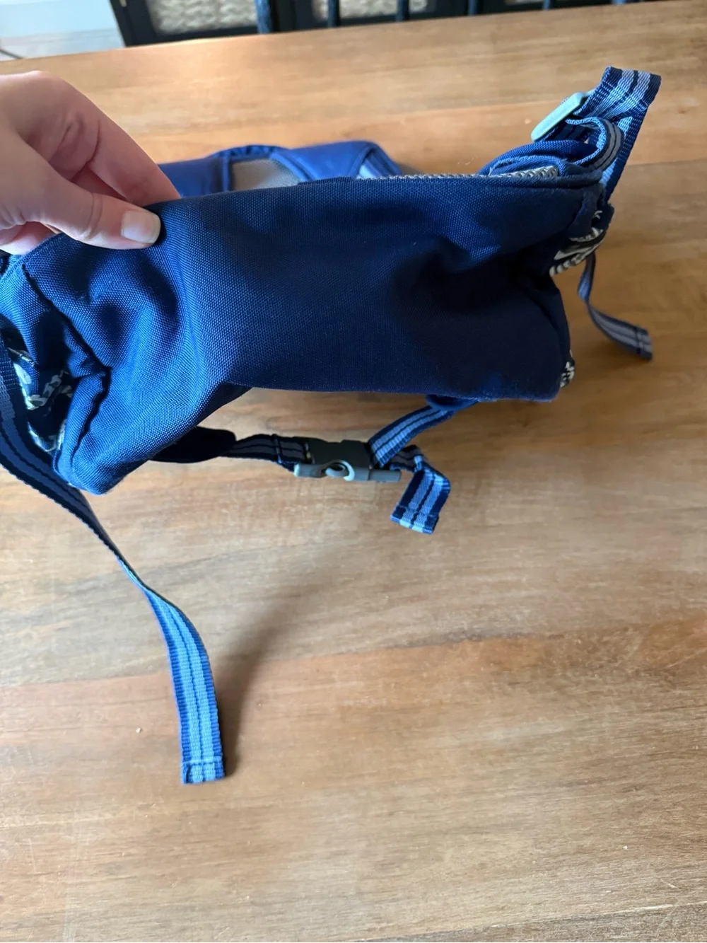Pottery Barn Kids Navy Dinosaur Skeleton Backpack Mackenzie Glow in the Dark